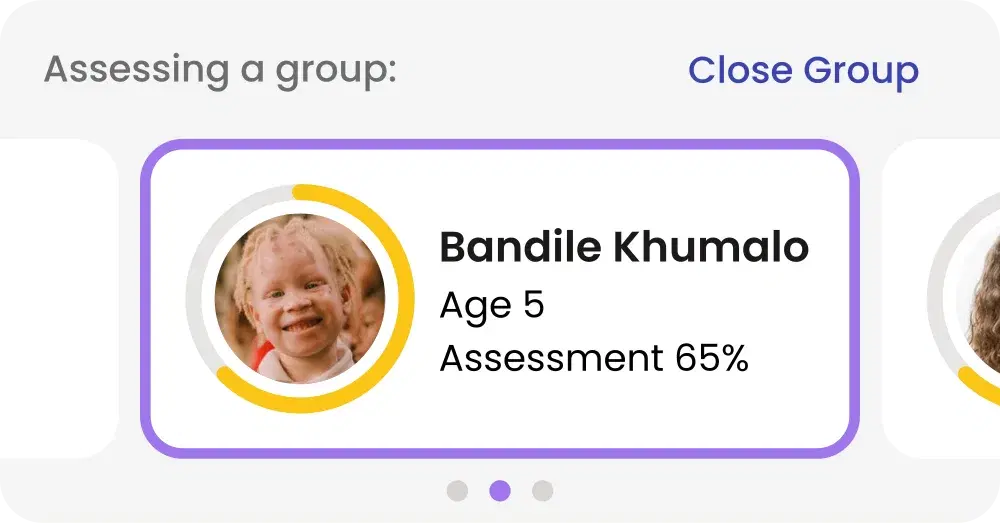 Assessing a group carousel — Bandile Khumalo